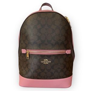 Coach Kenley Backpack In Signature Canvas